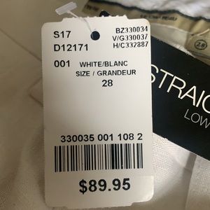 100% Linen Pants - SZ 28 - NWT